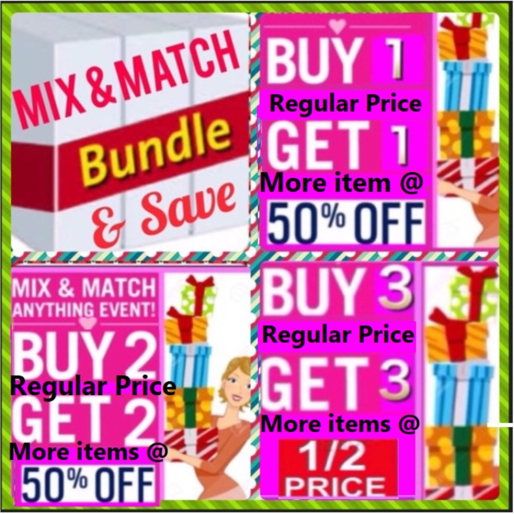 💰 BOGO SALE BUNDLE & SAVE!  SEE SAVINGs CHART BELLOW DON'T MISS THIS GREAT SALE